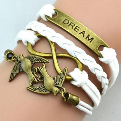 Dream Infinity charm bracelet Dove ..