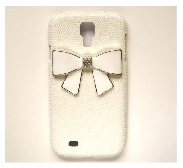 Samsung Galaxy S4 I9500 Hardshell Case--white Case White Bow